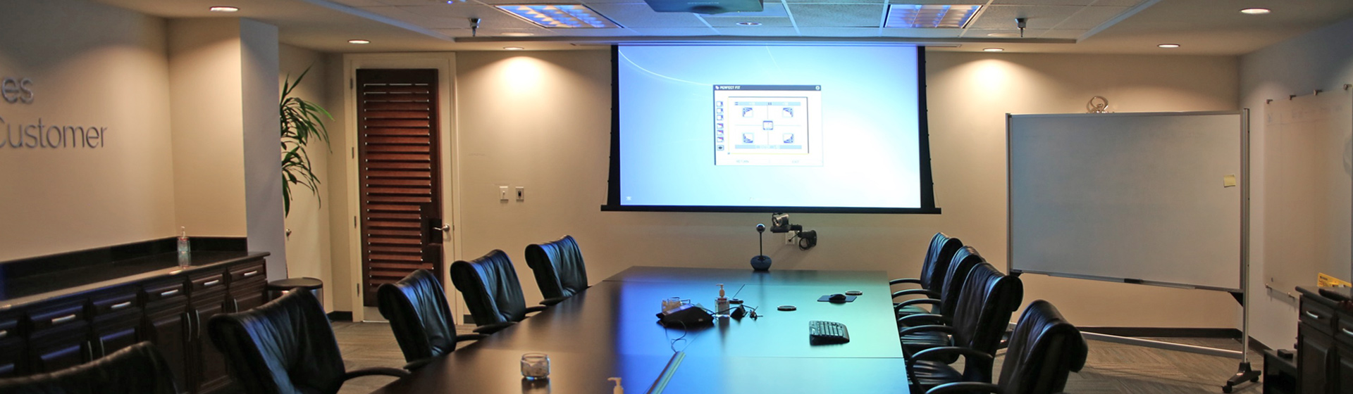 projection tv installation for conference room tampa 